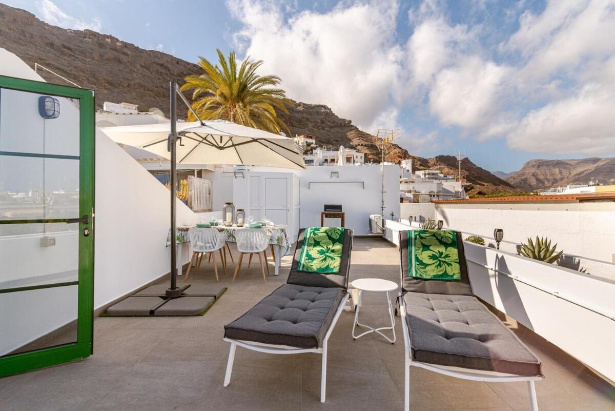 La Flor Beach Puerto De Mogan Exterior photo