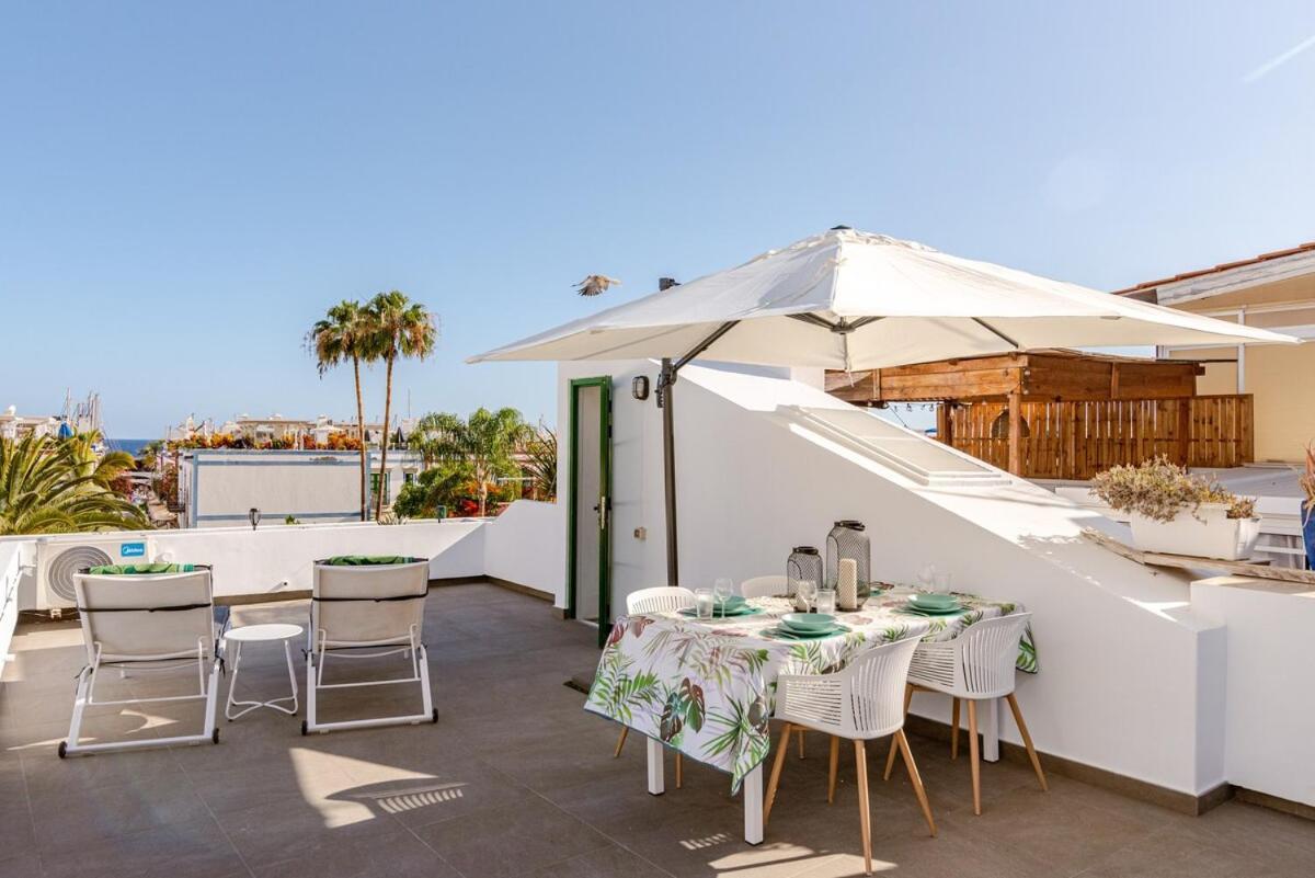 La Flor Beach Puerto De Mogan Exterior photo